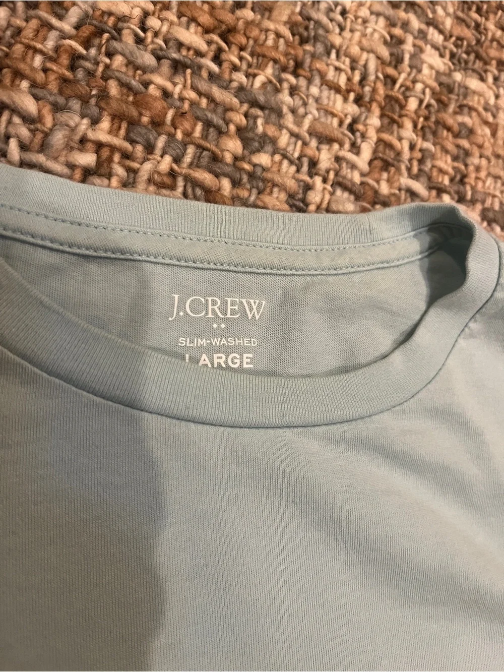 J. Crew Men’s Slim Washed Pocket T-Shirt - Size Large